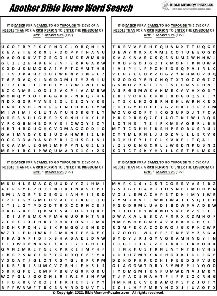 ESV-WS-41-Mark-010-025-0 – Bible Memory Puzzles